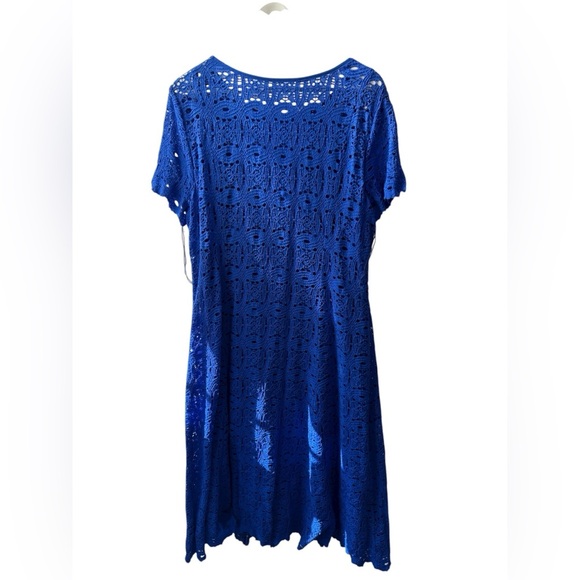 RN Ronnie Nicole STUDIO Cobalt Blue
Lace A Line Midi Dress Size 16 - Picture 3 of 3